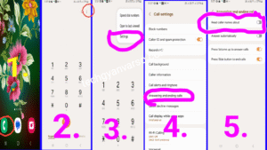 samsung mobile se aloud name annauncer ko kaise set kare.

